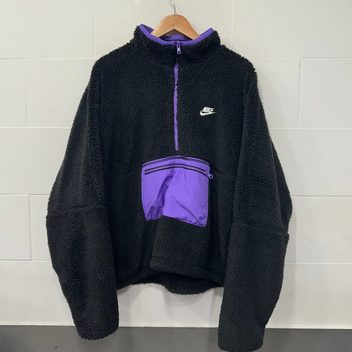 나이키 뽀글이 아노락 상품이미지1