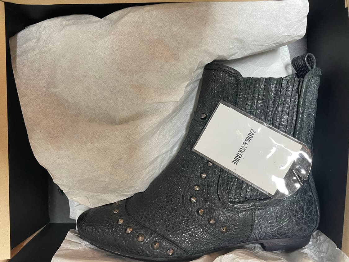 Zadig& Voltaire LOW BOOTS cloutees 36 상품이미지8