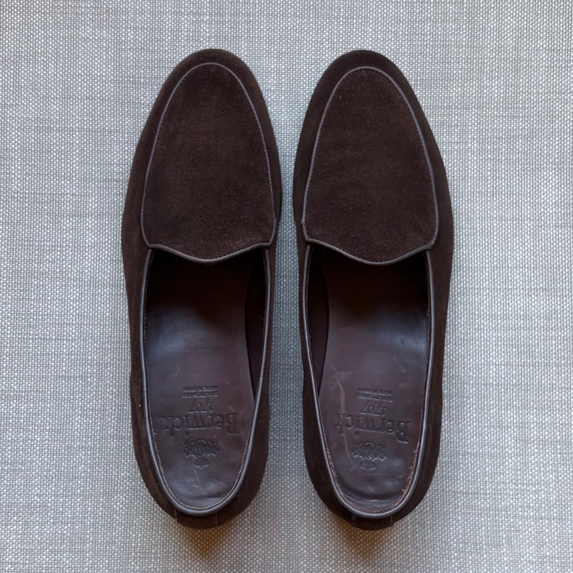 [265] Berwick 4950 벨지안 다크 브라운 스웨이드 로퍼 상품이미지8