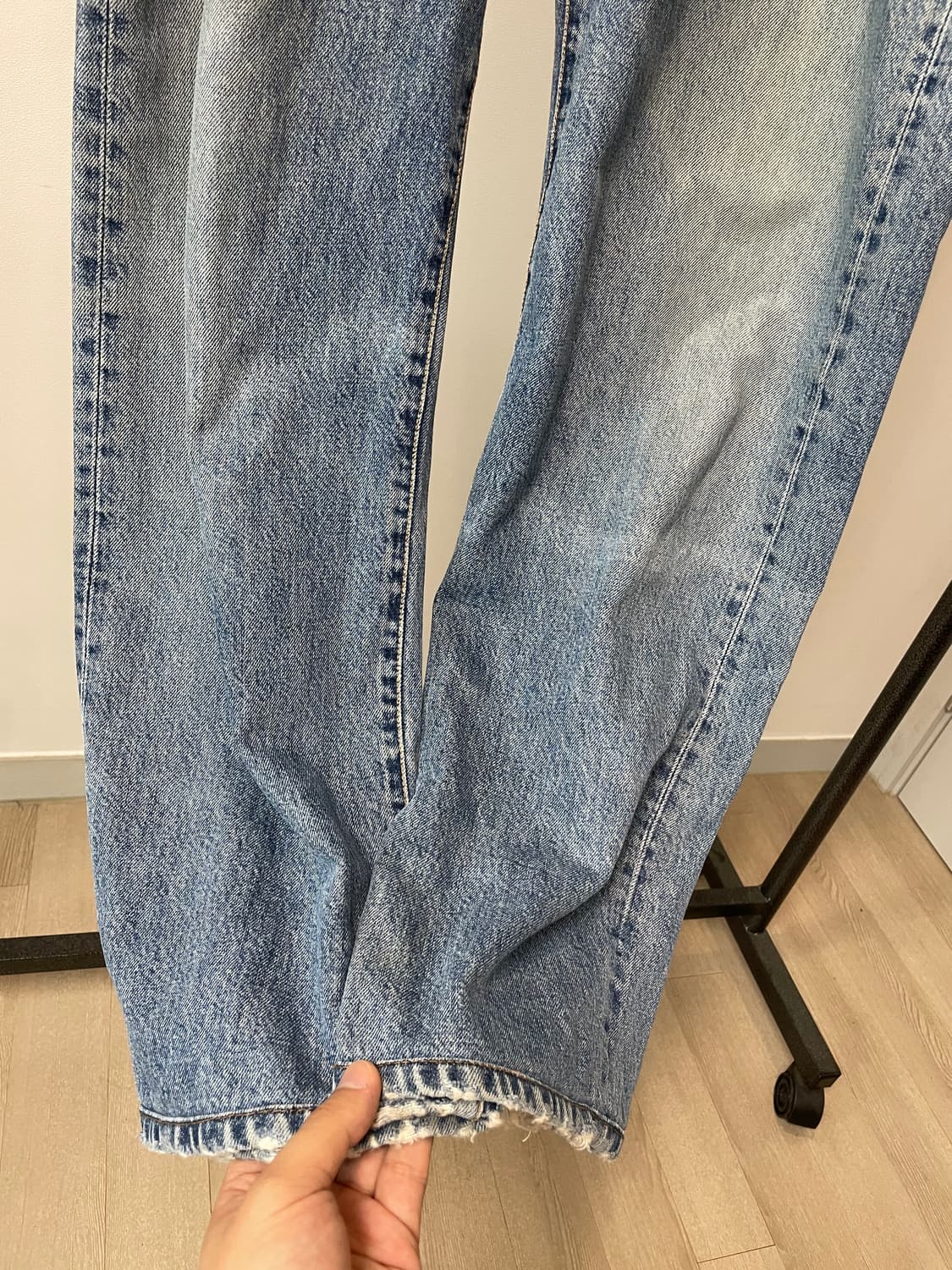 (36) Levis501 리바이스501 워싱 데님팬츠 상품이미지9