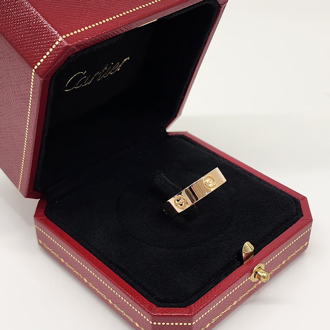까르띠에 클래식 러브링 핑골 63호 상품이미지5