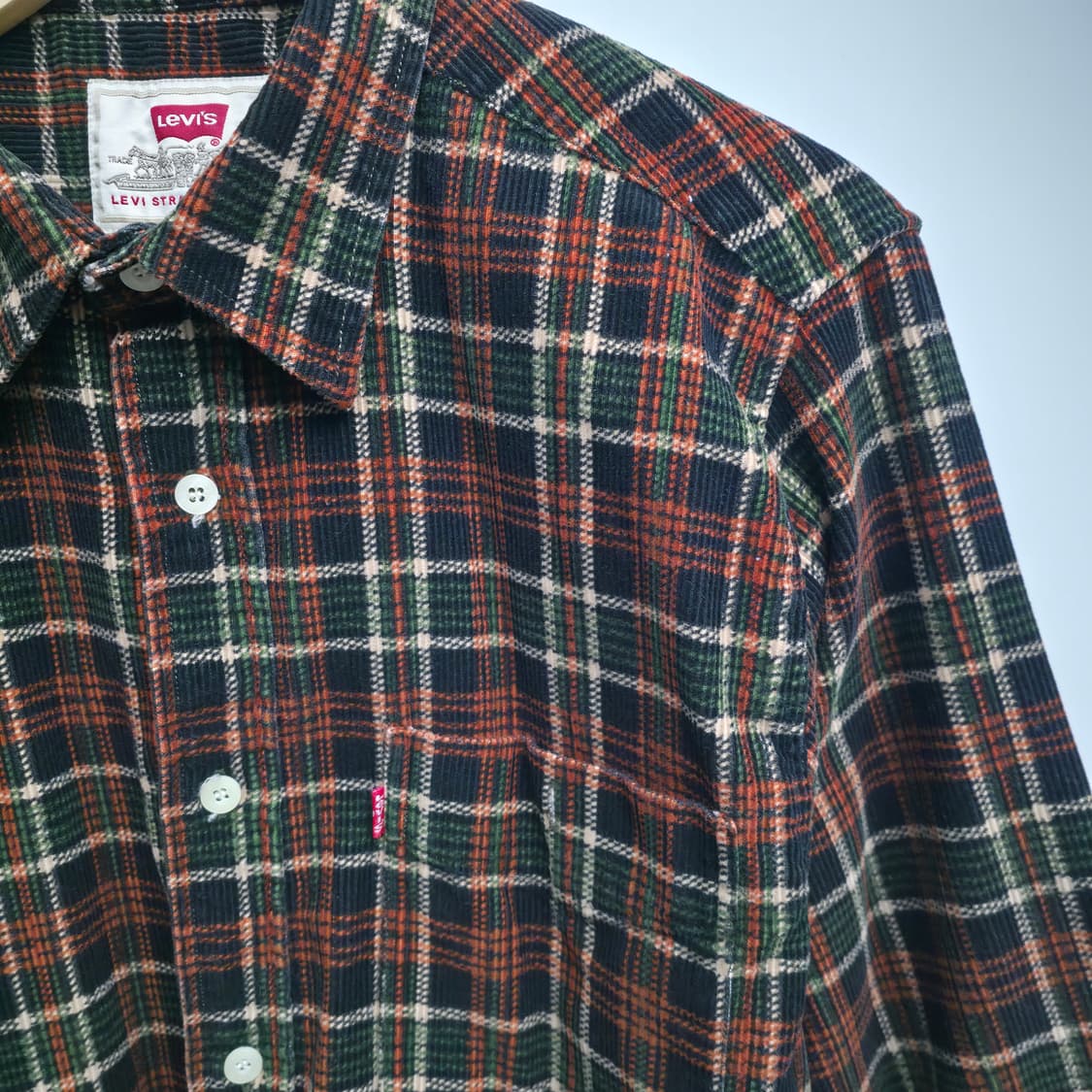 [XL] 리바이스 헤비코튼  체크 셔츠 상품이미지4