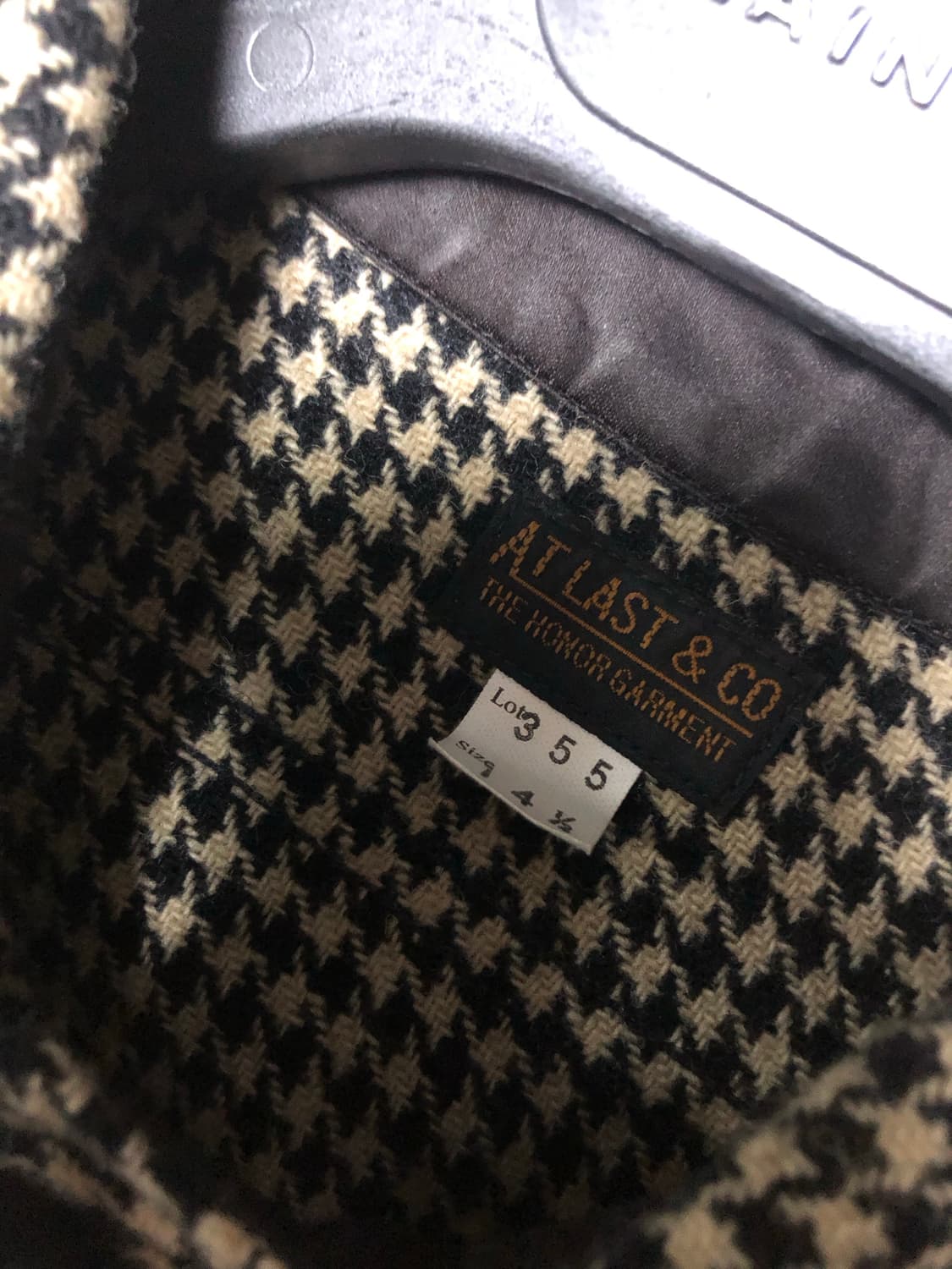 타임원클로딩 하운드투스 풀오버 울셔츠 상품이미지2