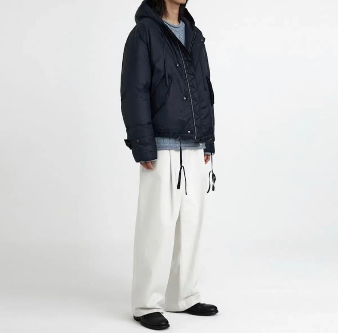 Youth 유스 M-51 구스다운 패딩 네이비 M 상품이미지4