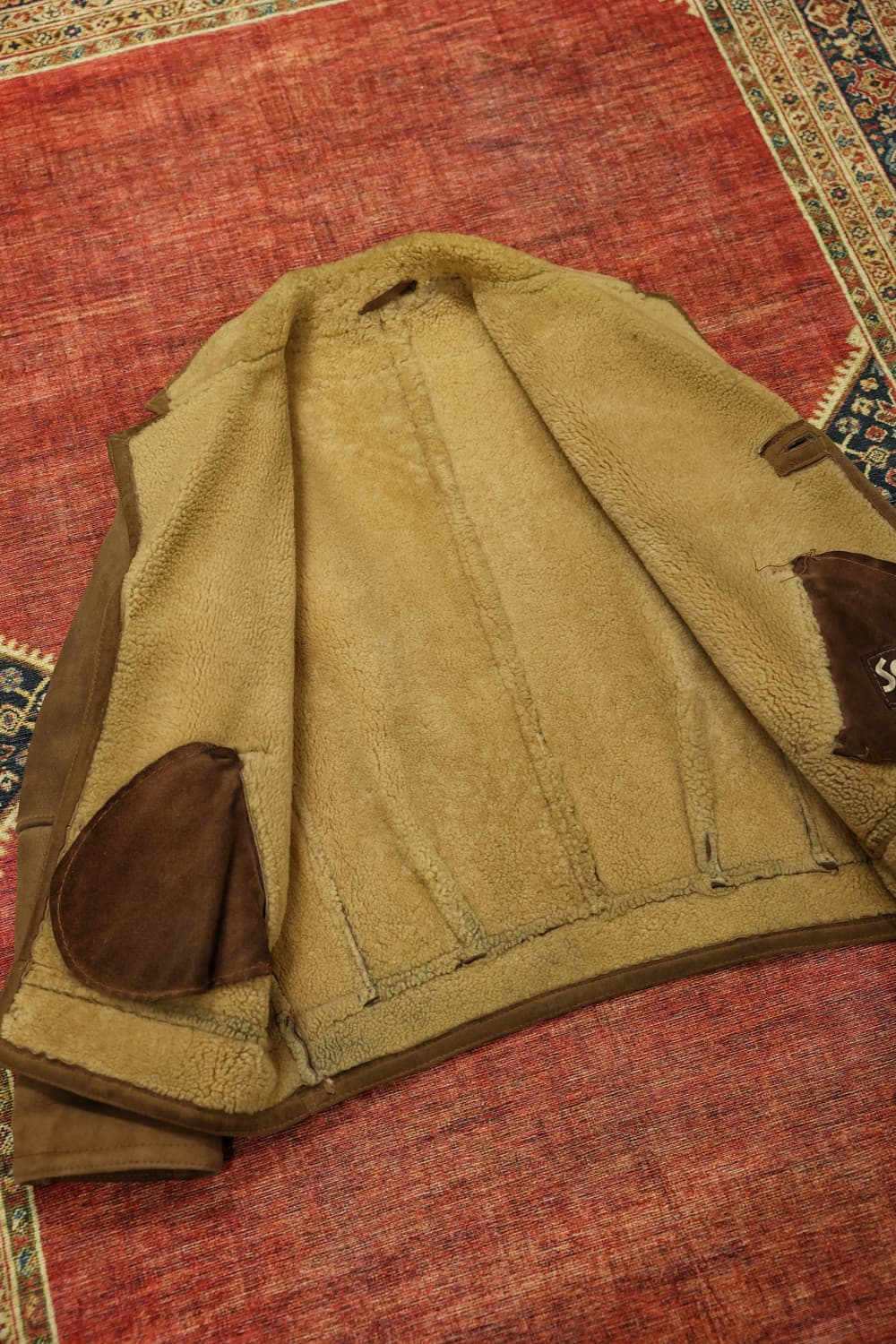 80~90s 빈티지 쇼트 무스탕 자켓 판매 상품이미지8