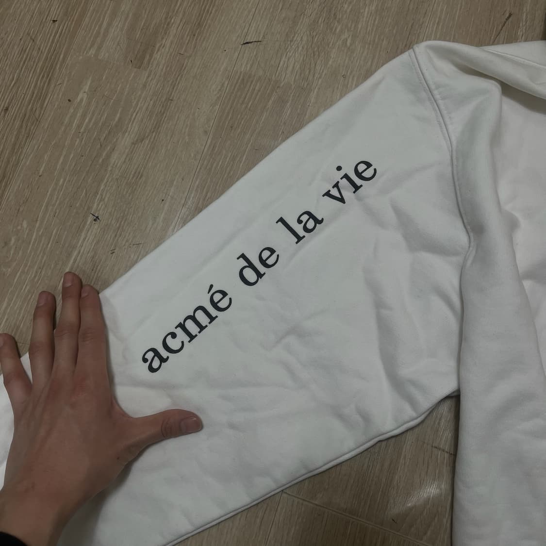 아크메드라비 베이비 빅로고 후드티 2사이즈  상품이미지4