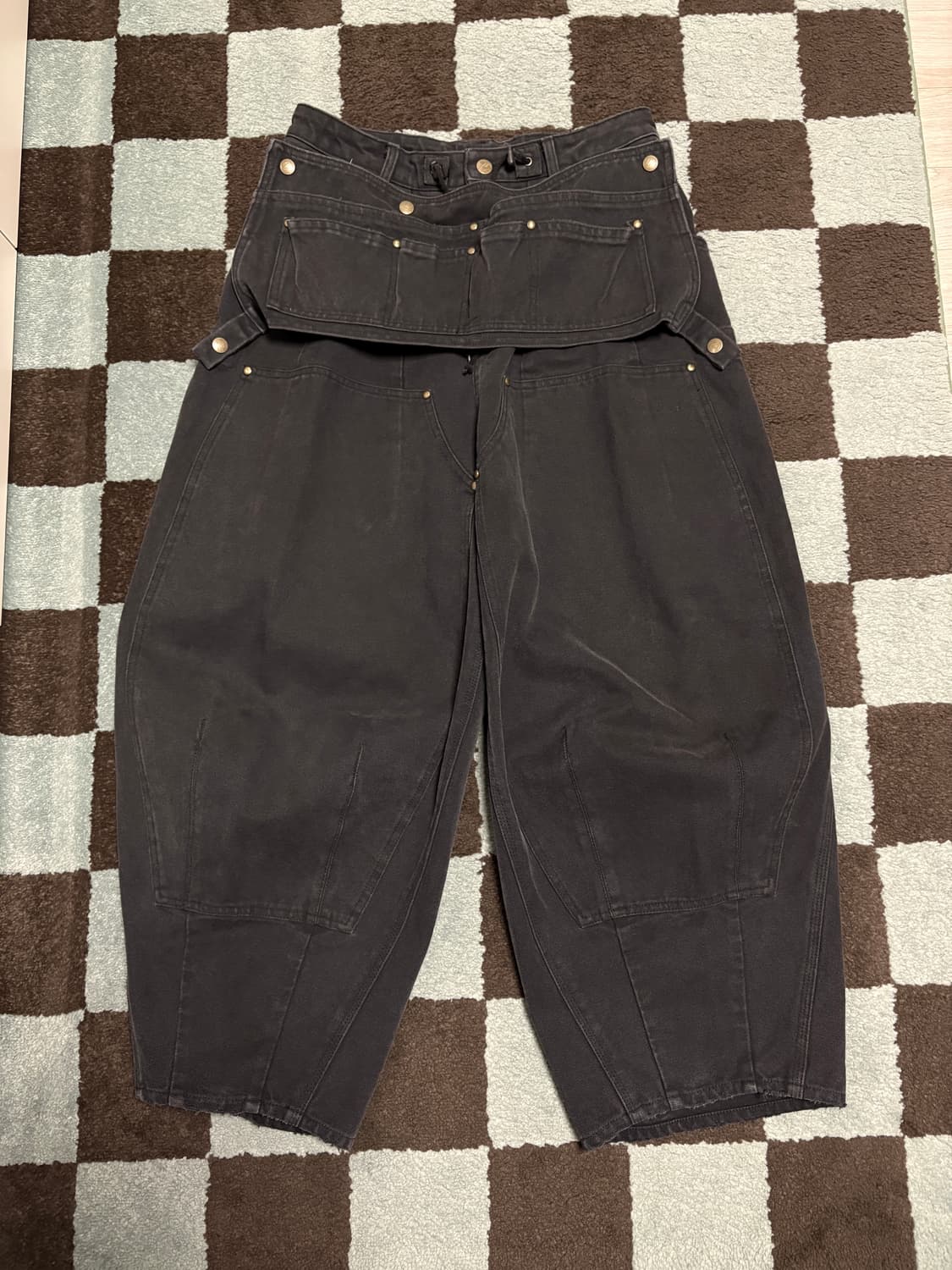 니들스 hd 에이프런 팬츠 코튼캔버스 16oz xs 상품이미지1