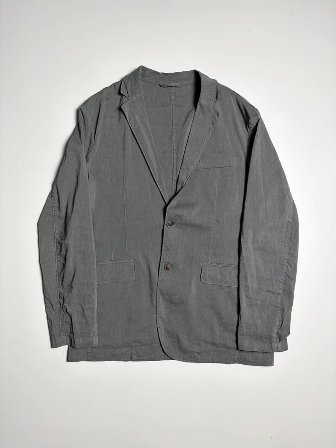 시리즈 린넨 블렌드 싱글 블레이저 자켓 R1286 상품이미지1
