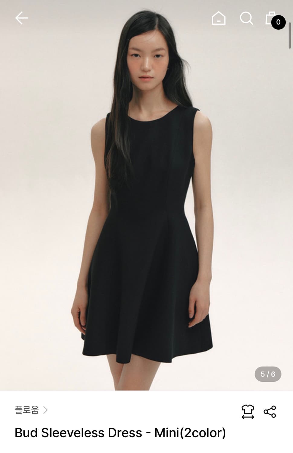 플로움 Bud sleeveless dress mini S 상품이미지1