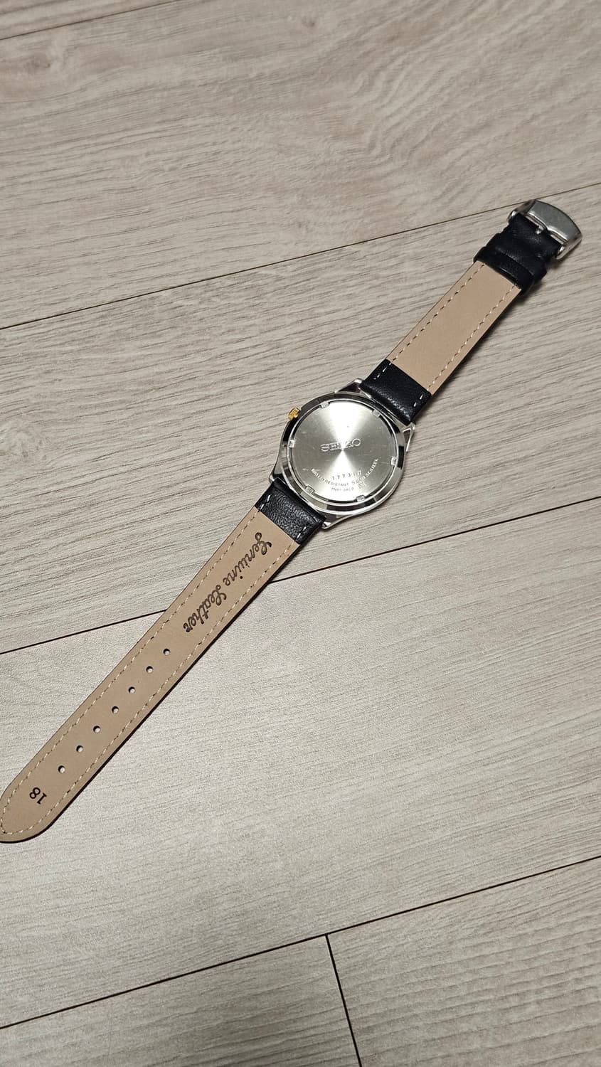 빈티지 세이코 가죽 시계 상품이미지4