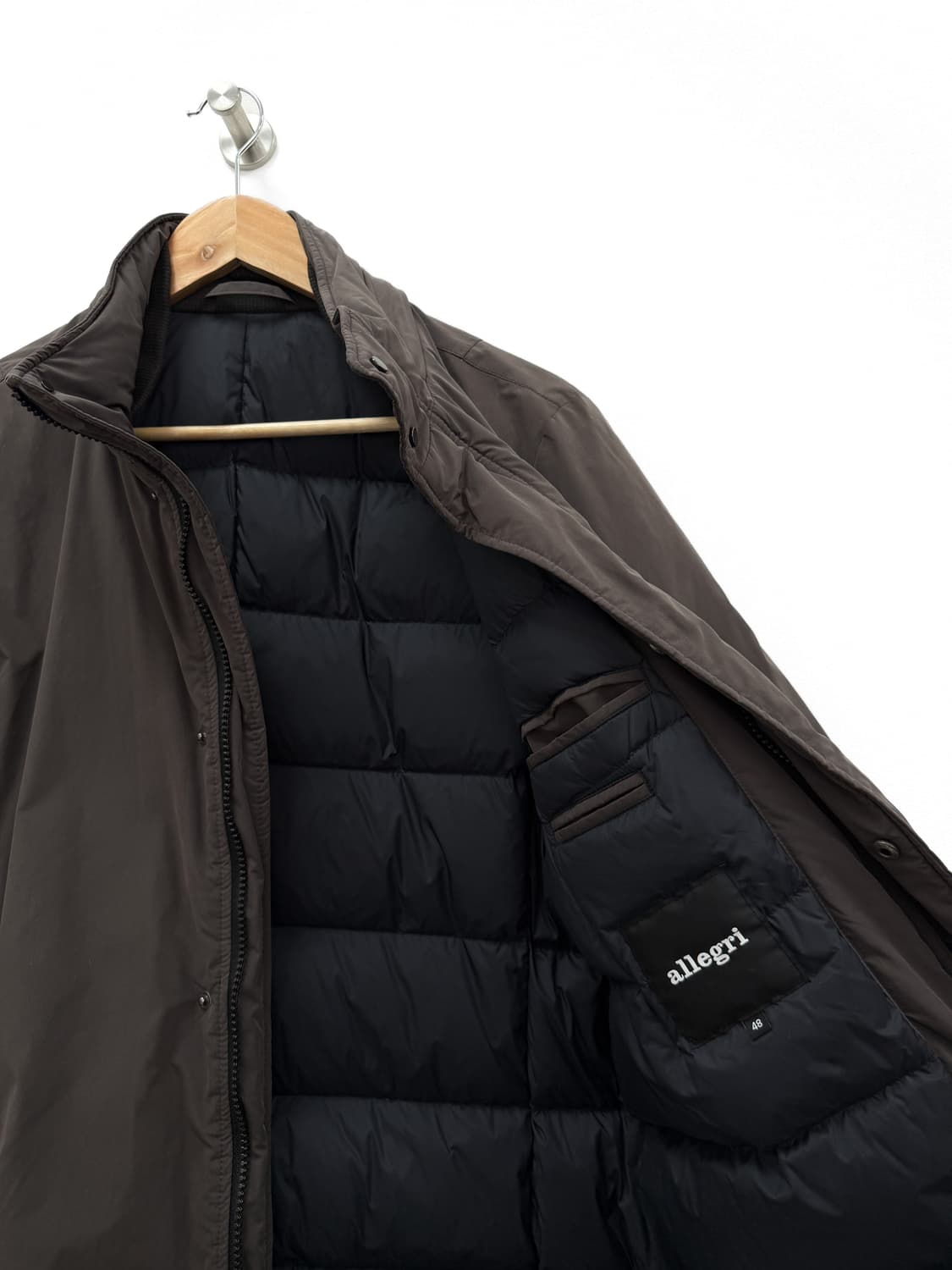 알레그리 구스다운 패딩 코트 상품이미지5