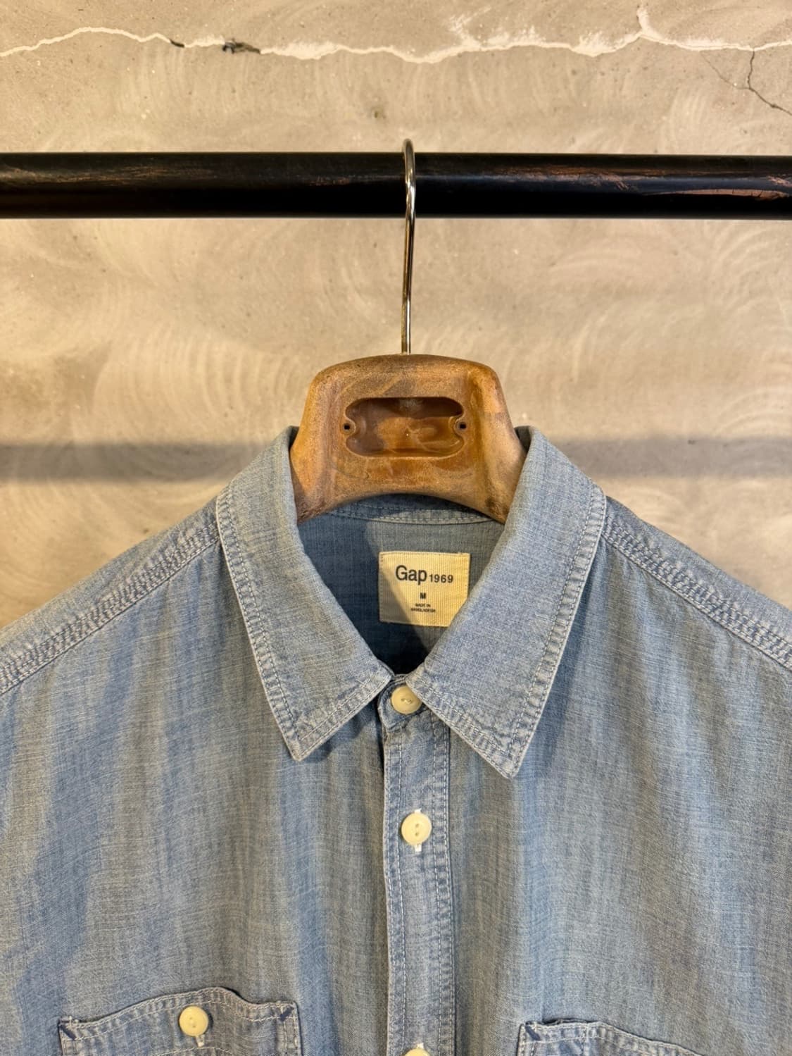 갭 1969 샴브레이 셔츠 100 상품이미지6