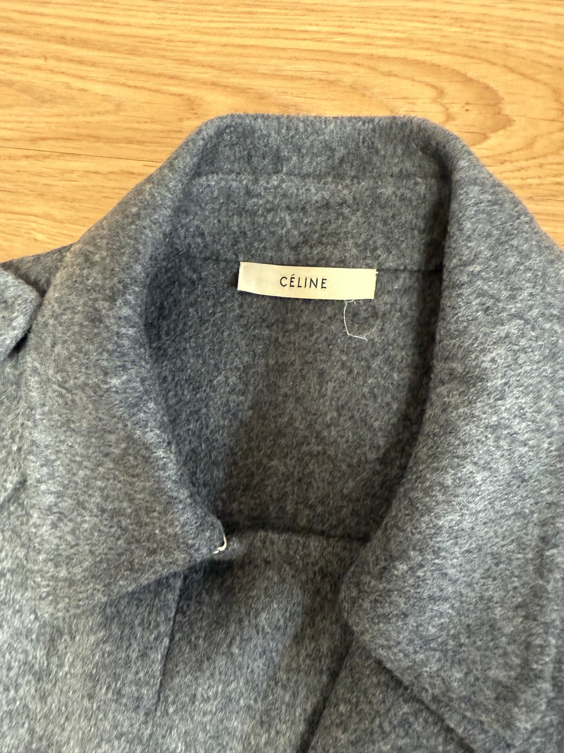 가격내림) 셀린느 그레이 리버시블 코트 38 상품이미지2