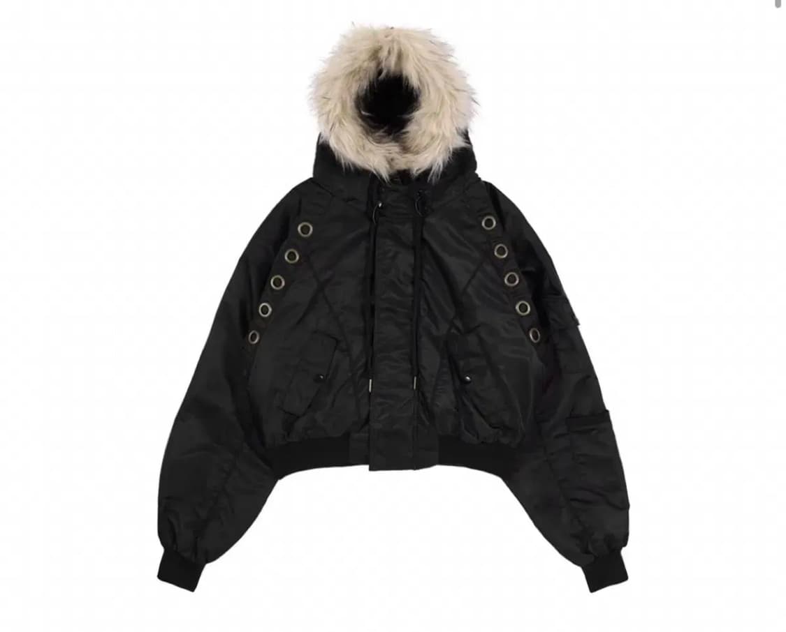 팬시클럽 아일렛 퍼 MA-1 구해요 상품이미지1