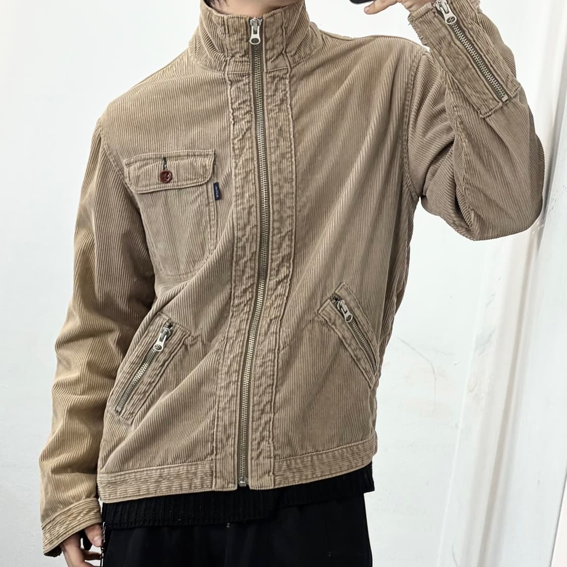 폴스미스 코듀로이 하이넥 자켓 상품이미지1