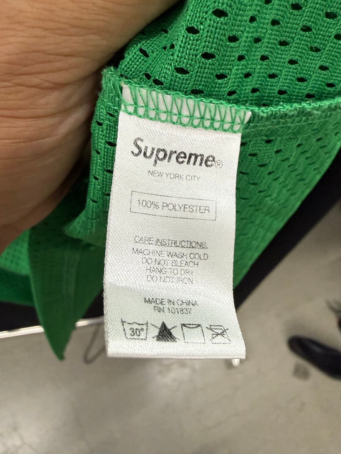Supreme x anti hero jersey 2014s/s  상품이미지4