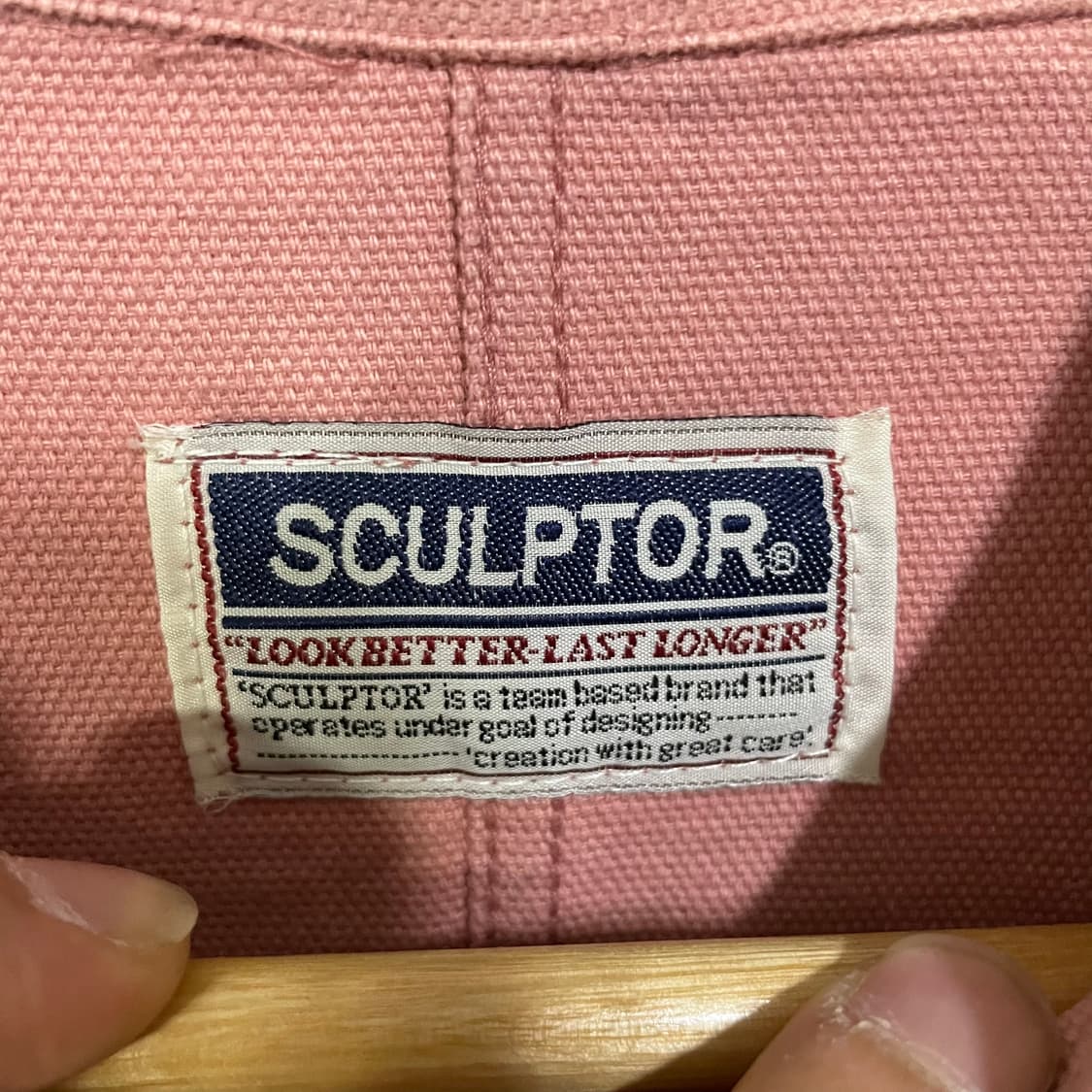 Sculptor 스컬프터 핑크 셔츠 자켓 상품이미지4