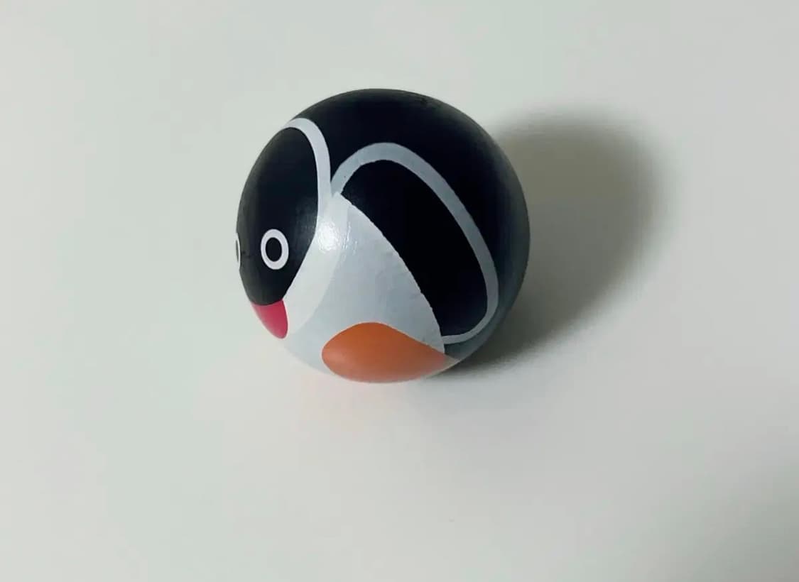 고전 핑구 원형 장난감 원목 볼링공 상품이미지3