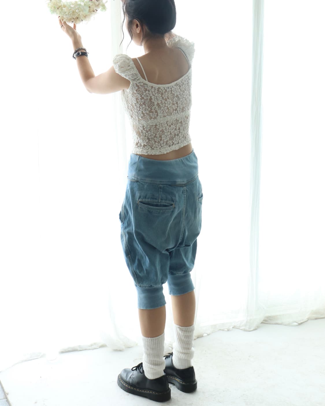[Kapital] Denim Sarouel Capri Pants 상품이미지5