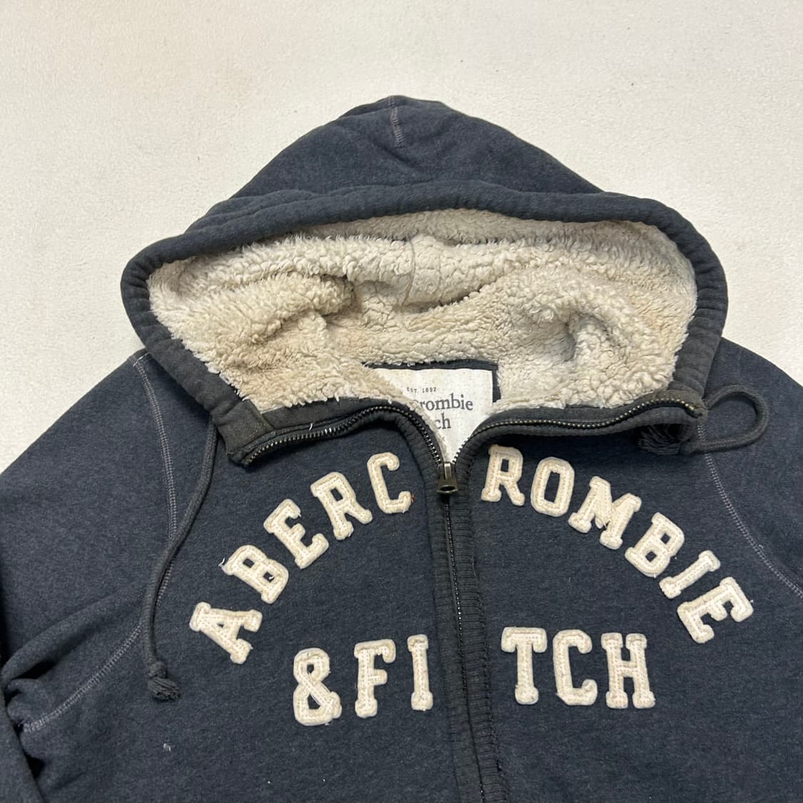 아베크롬비 양털후드집업 상품이미지2