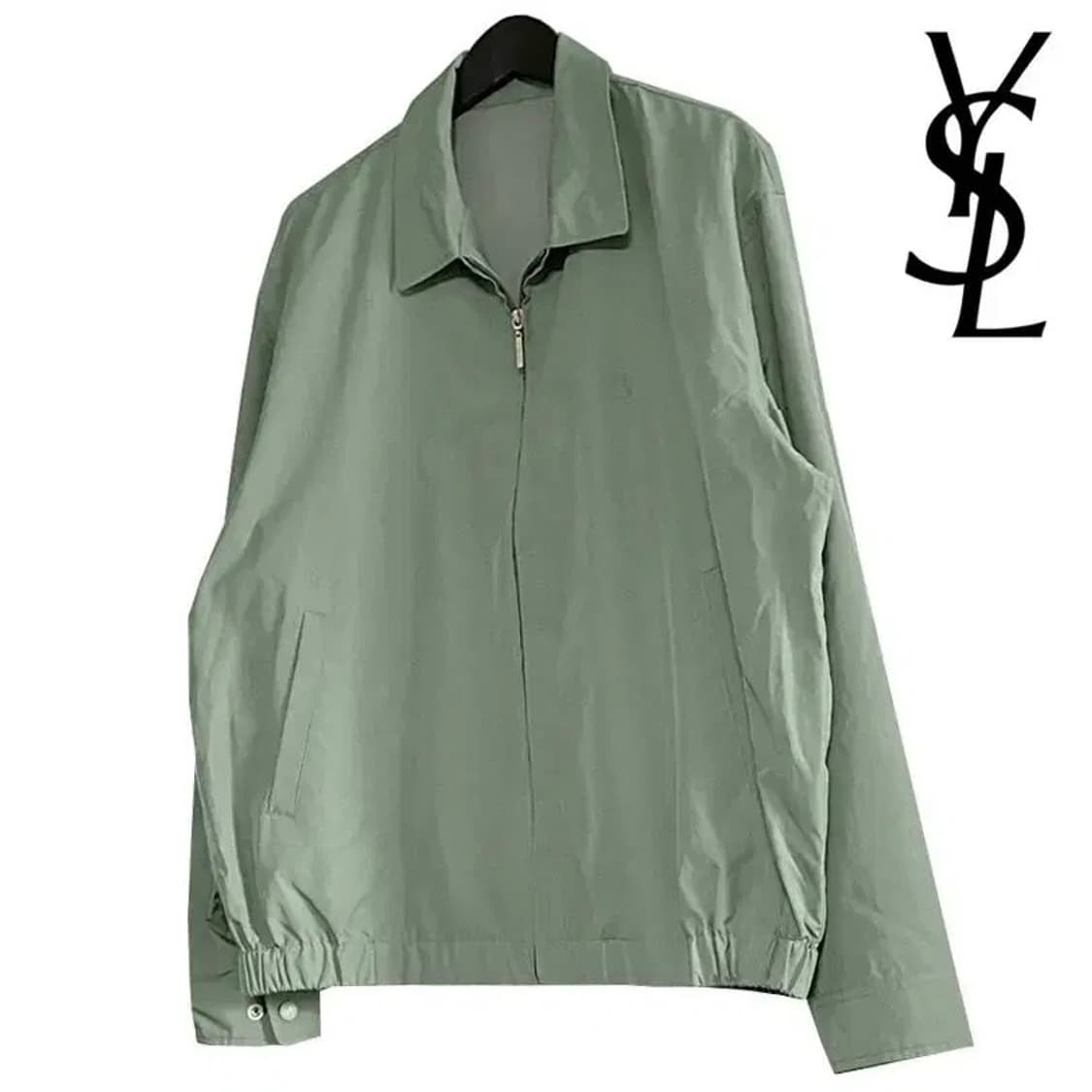 [정품] 생로랑 YSL 로고자수 빈티지 오버핏 집업자켓(XL) 상품이미지1