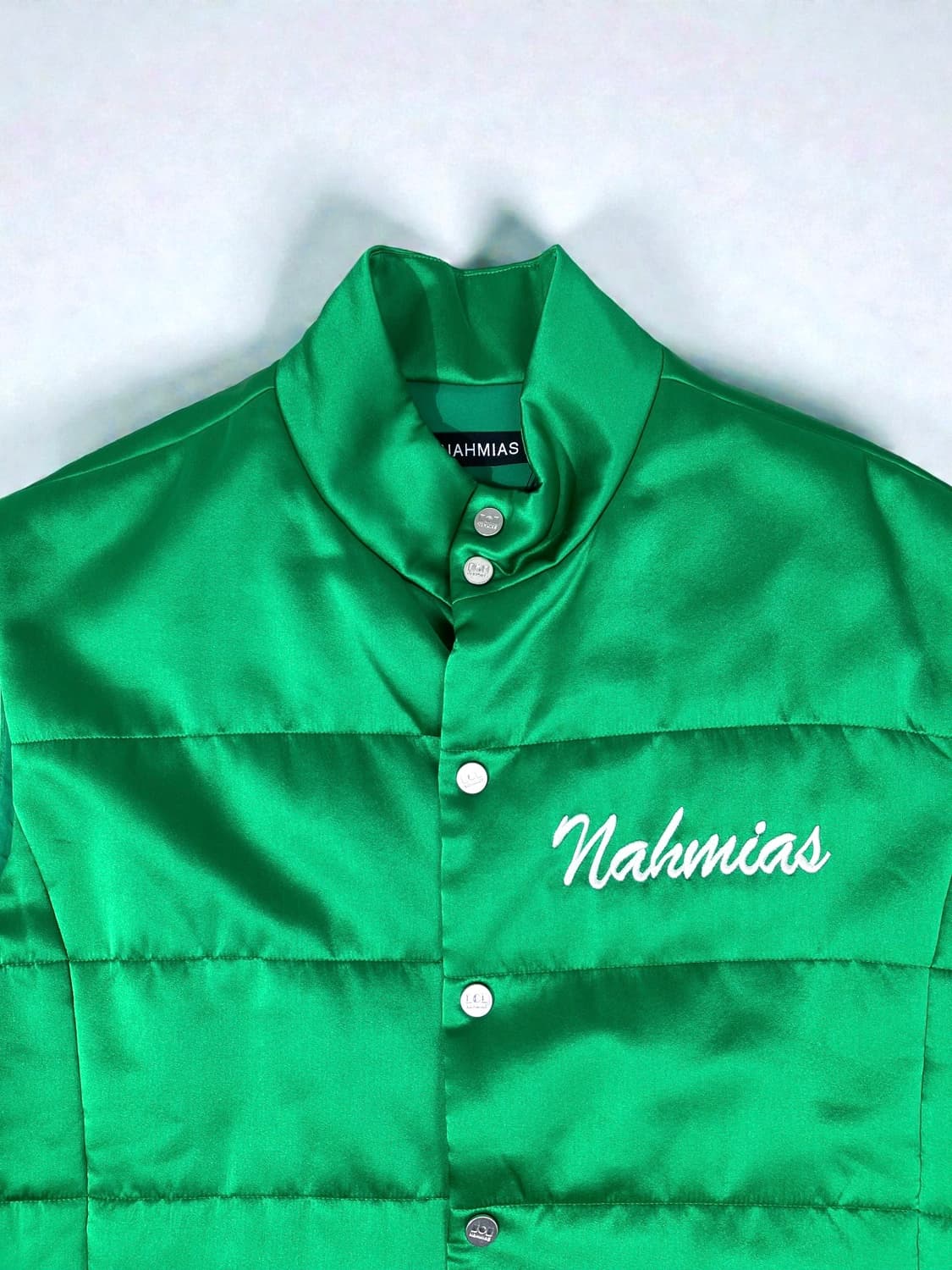 NAHMIAS 나미아스 미라클 아카데미 실크 베스트 그린 M사이즈 상품이미지3