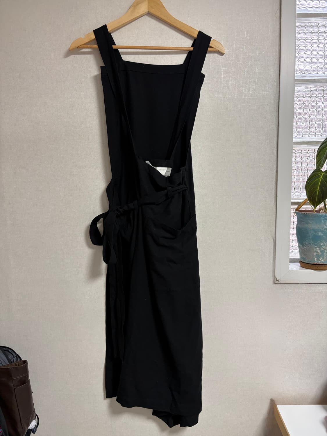 Comme des garcons 블랙 롱 로브 원피스 상품이미지2