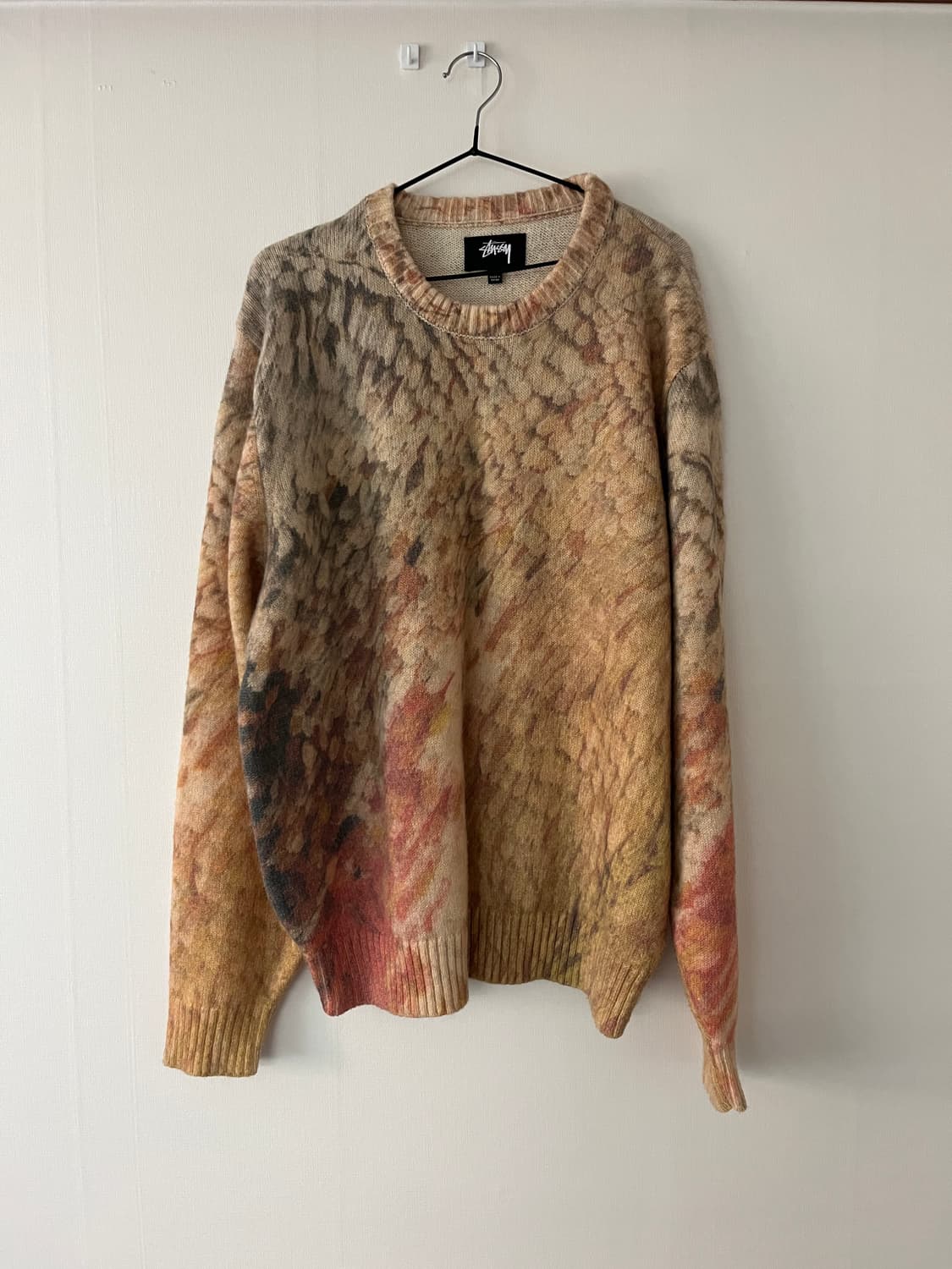 스투시 윙 프린트 니트 XL 상품이미지1