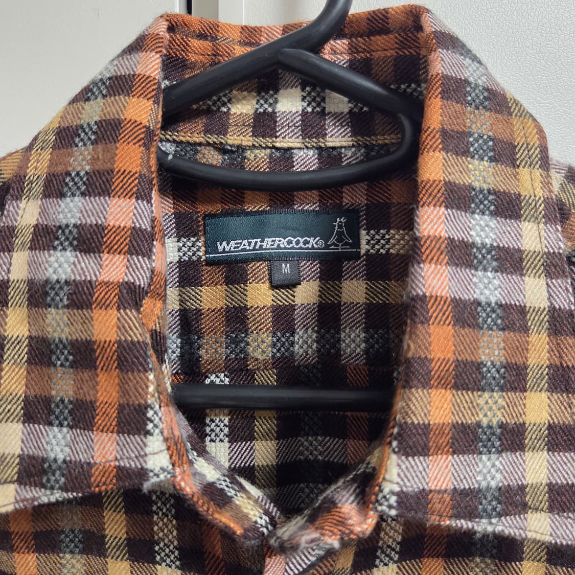 Weathercock 플란넬 체크 셔츠 L(100) 상품이미지3