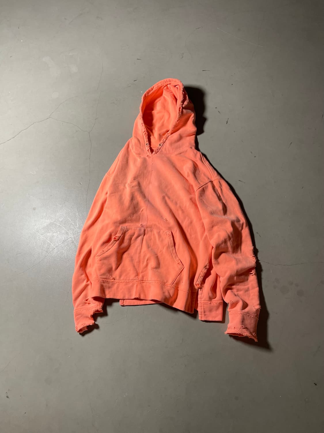 KZ Atelier  Distressed Over Hoodie 상품이미지2