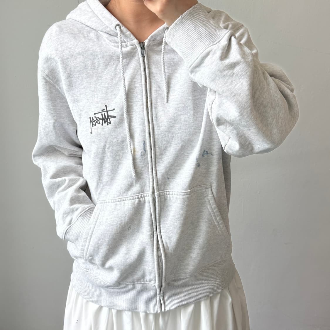 [M] 스투시 후드집업 상품이미지2