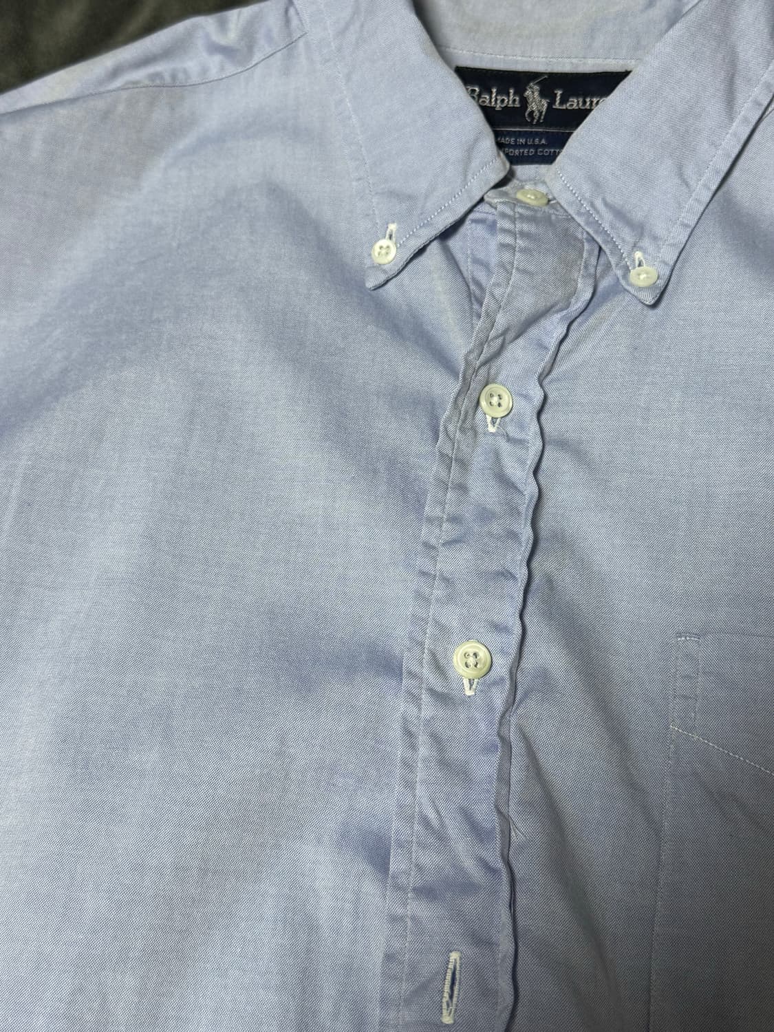 USA 90s 폴로 랄프로렌 논 포니로고 셔츠 빈티지 상품이미지7