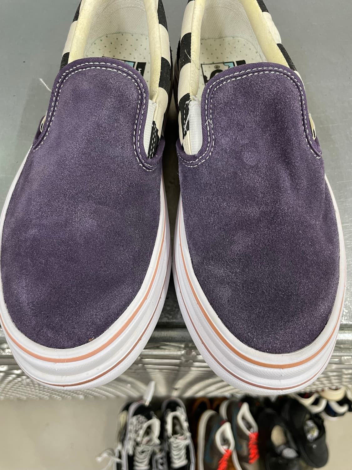 반스 컴피쿠쉬 퍼플 벨벳 225 (gr-4607) 상품이미지7