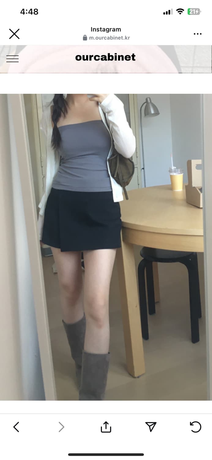 아워캐비넷 스커트 상품이미지3