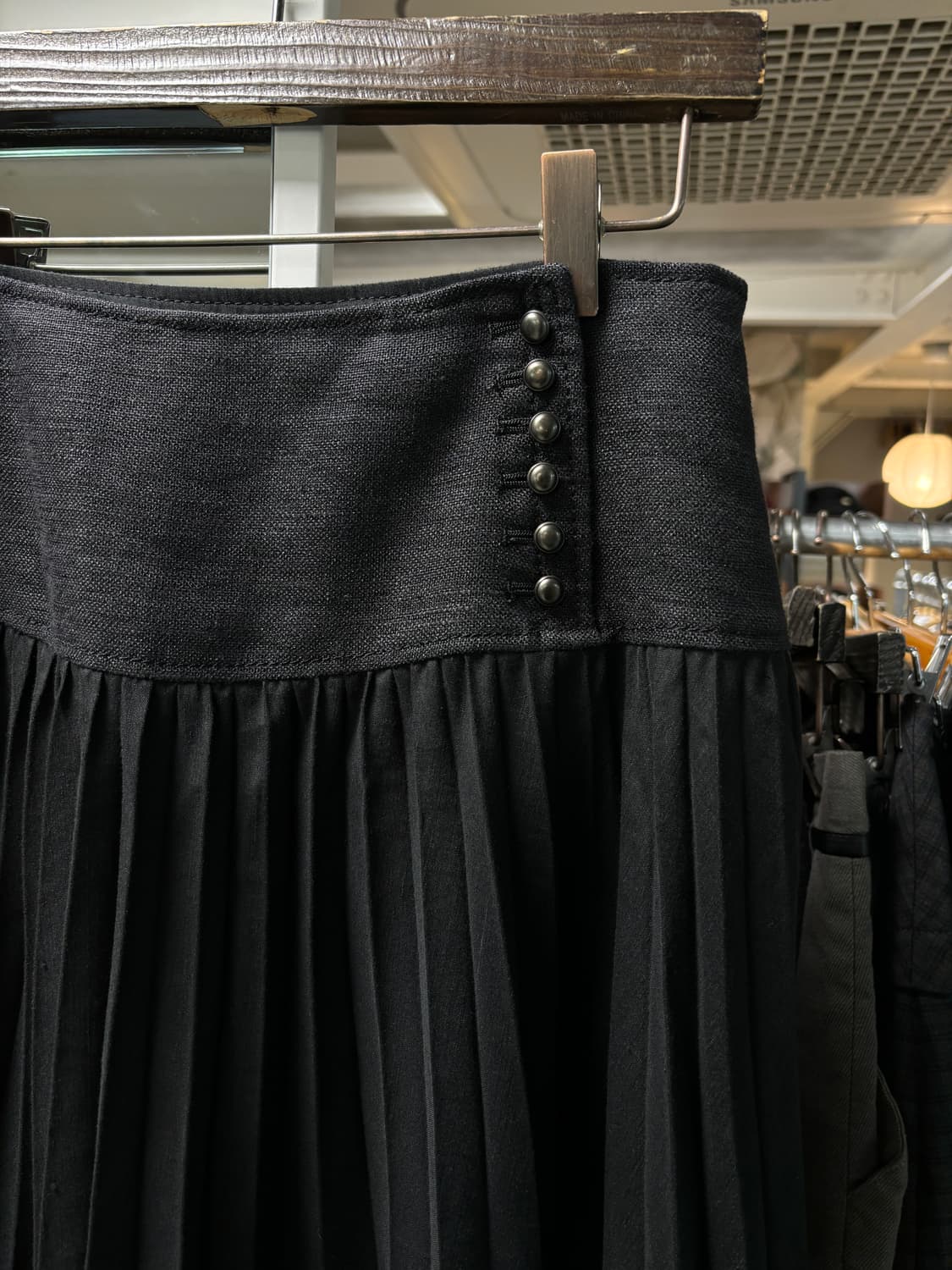 Kiyoko takase 린넨 플리츠 스커트 상품이미지3