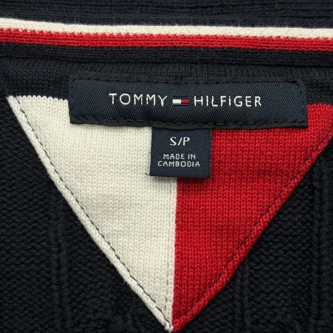 타미힐피거 캐이블 니트 가디건 v2699 상품이미지6