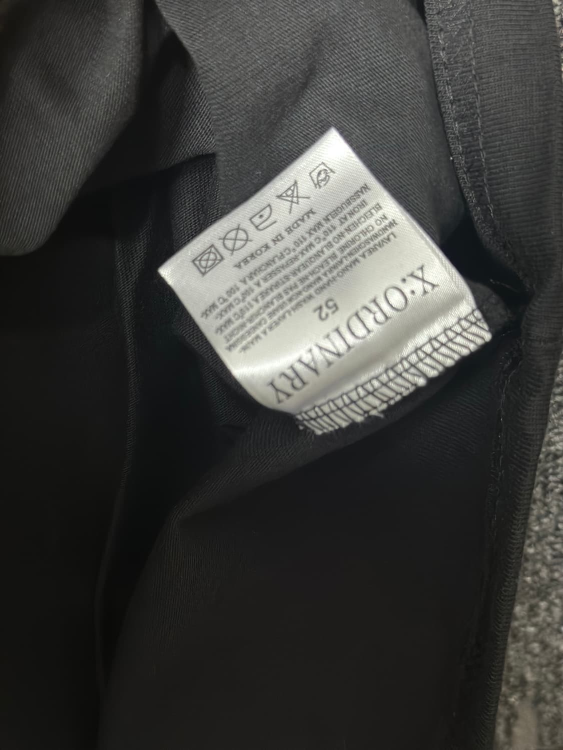 X:ORDINARY 프린팅 반팔 티셔츠 블랙 52 상품이미지4