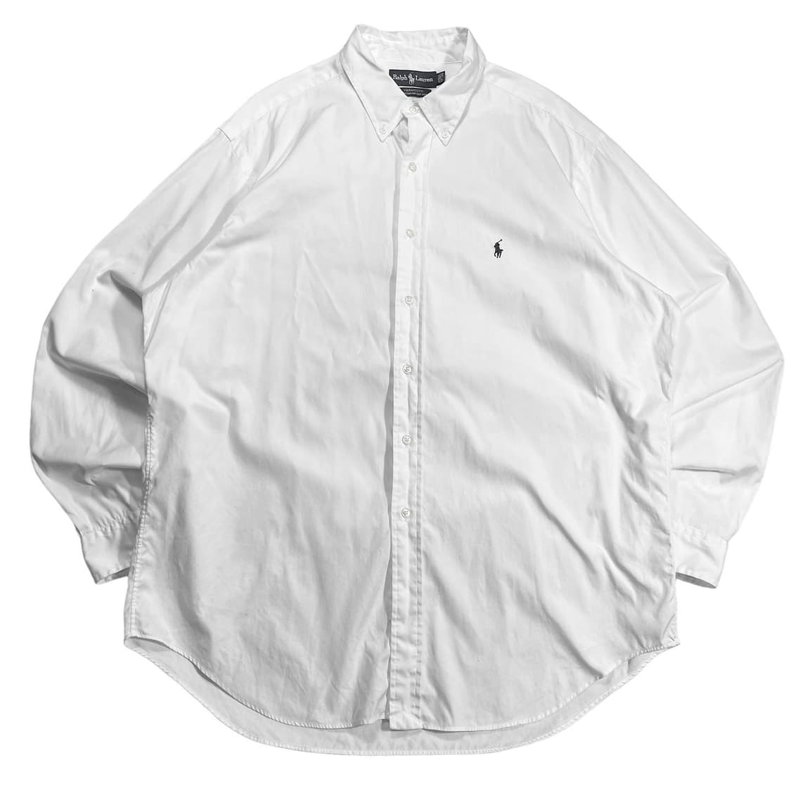 폴로 화이트컬러 네이비포니로고 야머스 시티보이 셔츠 상품이미지1