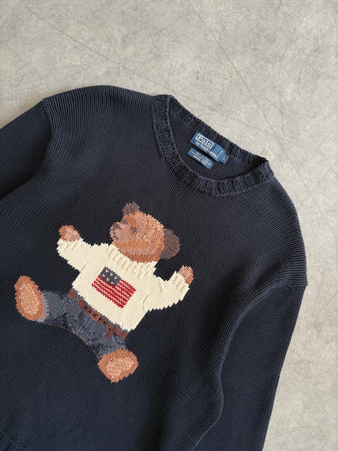 Polo 폴로 랄프로렌 싯다운 베어 니트  상품이미지2