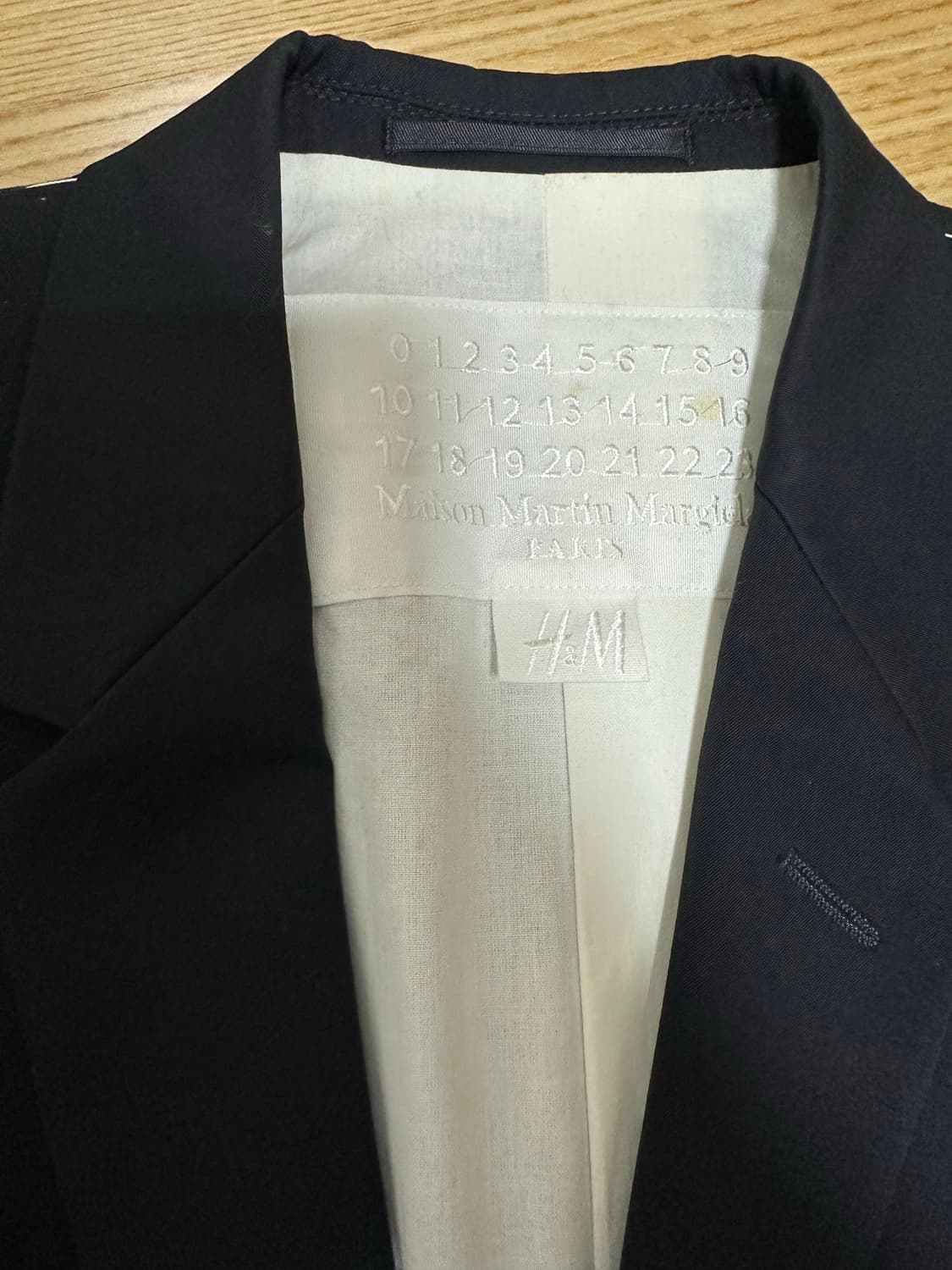 마르지엘라 H&m 자켓 네이비 eu48 상품이미지4