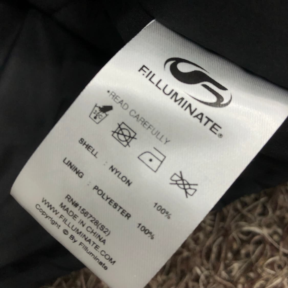 필루미네이트 투웨이 오버핏 심볼 로고 후드 패딩 상품이미지6