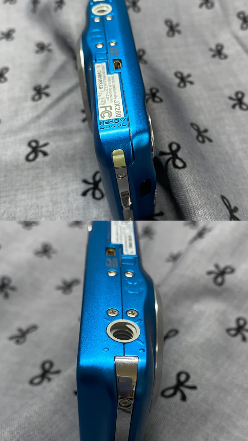 미품.풀박-후지필름 finepix jx280 블루 빈티지디카 상품이미지5