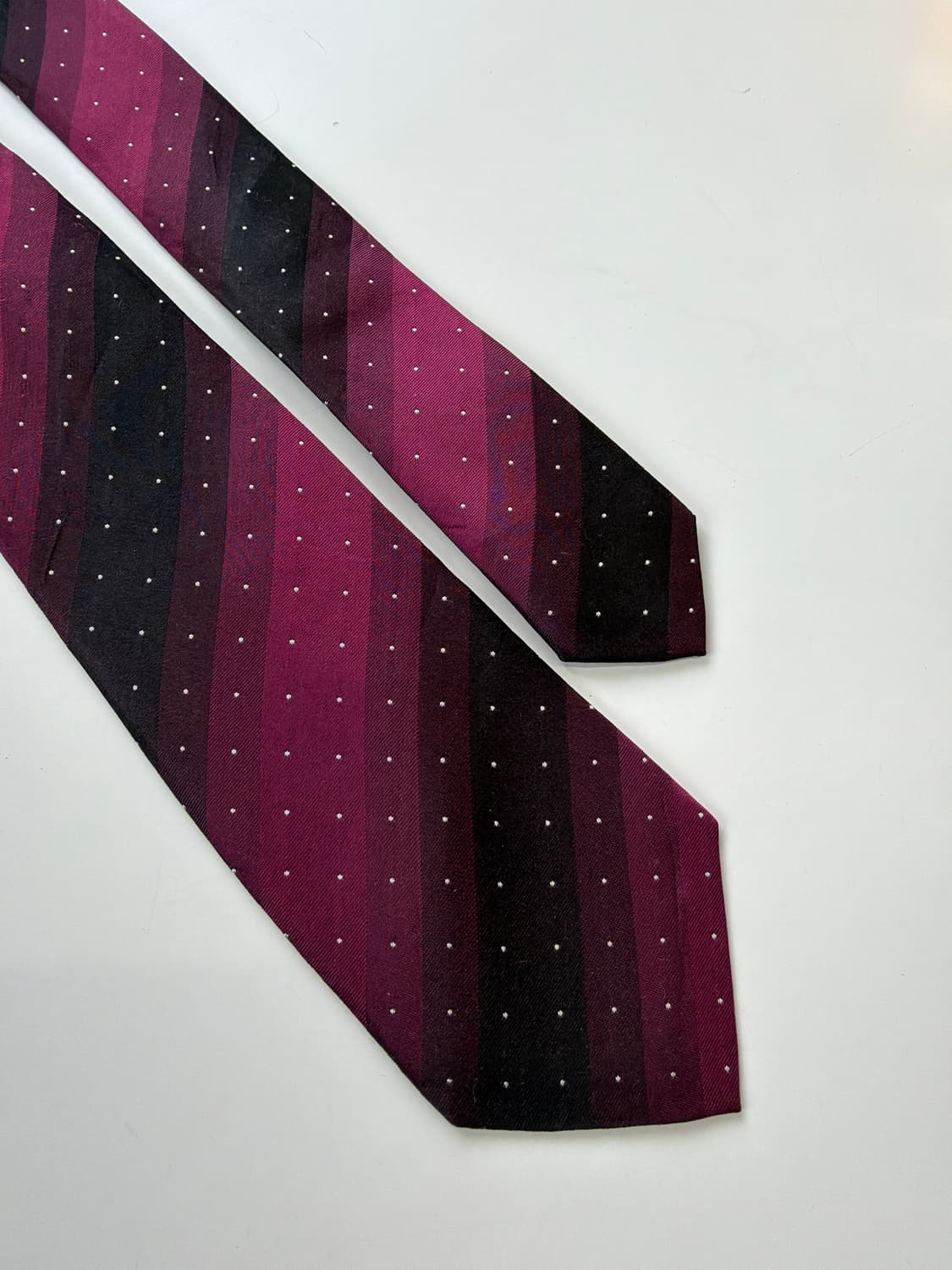 마지(Maji) 슬림 실크 넥타이 6.8cm 상품이미지4