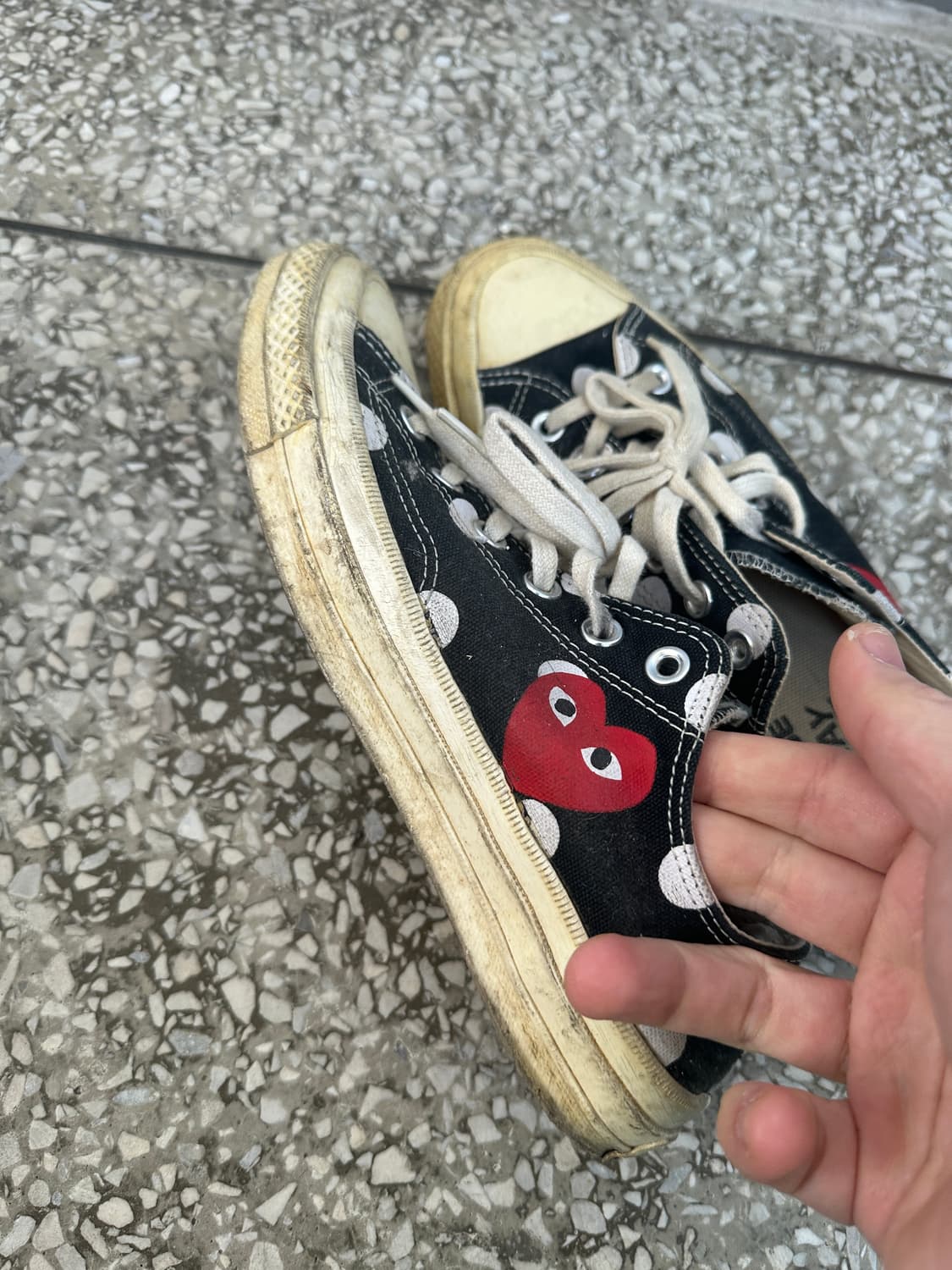 꼼데가르송 척테일러 vintage 상품이미지4