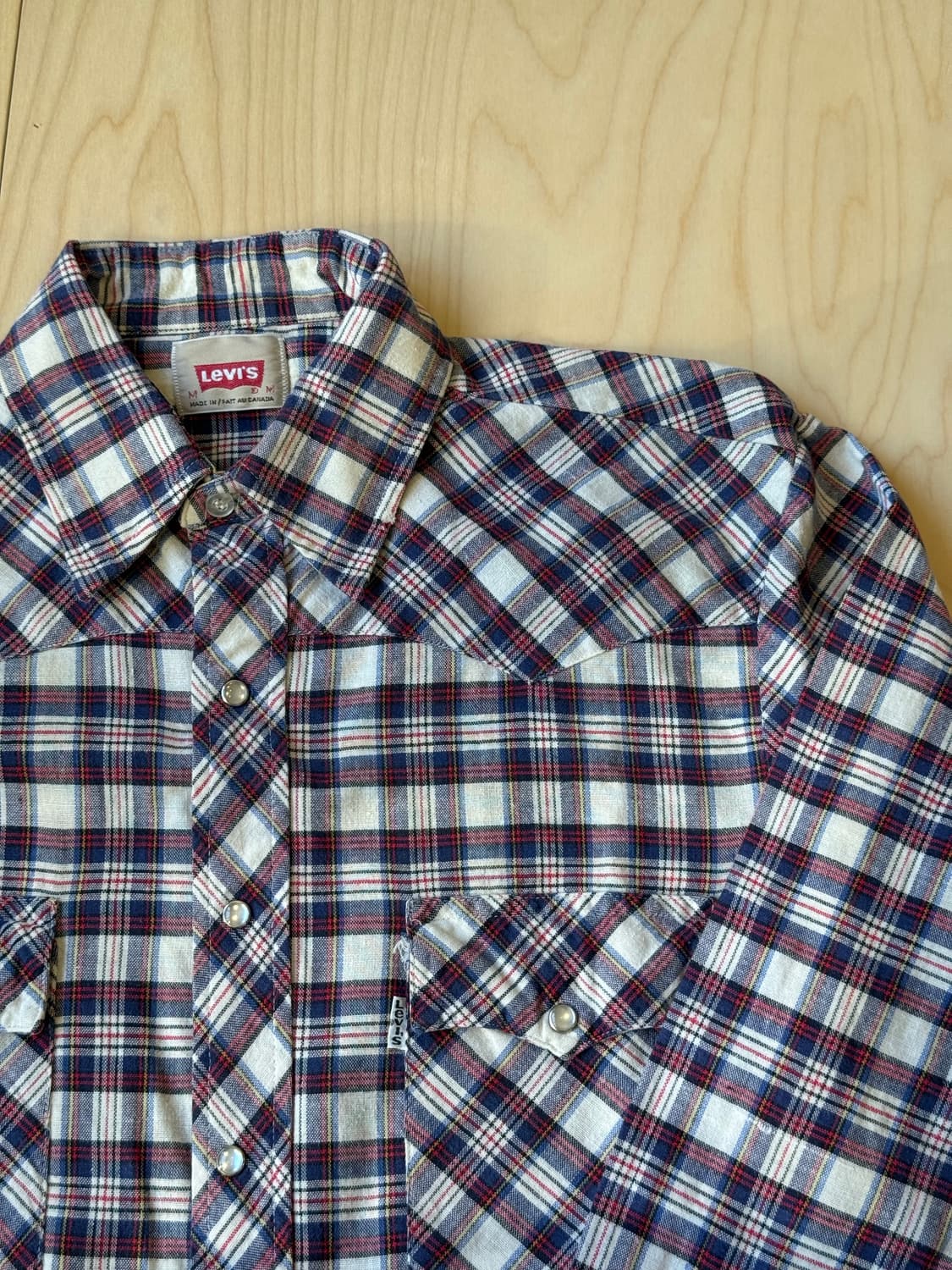 Levi’s Western Plaid Shirt 상품이미지2