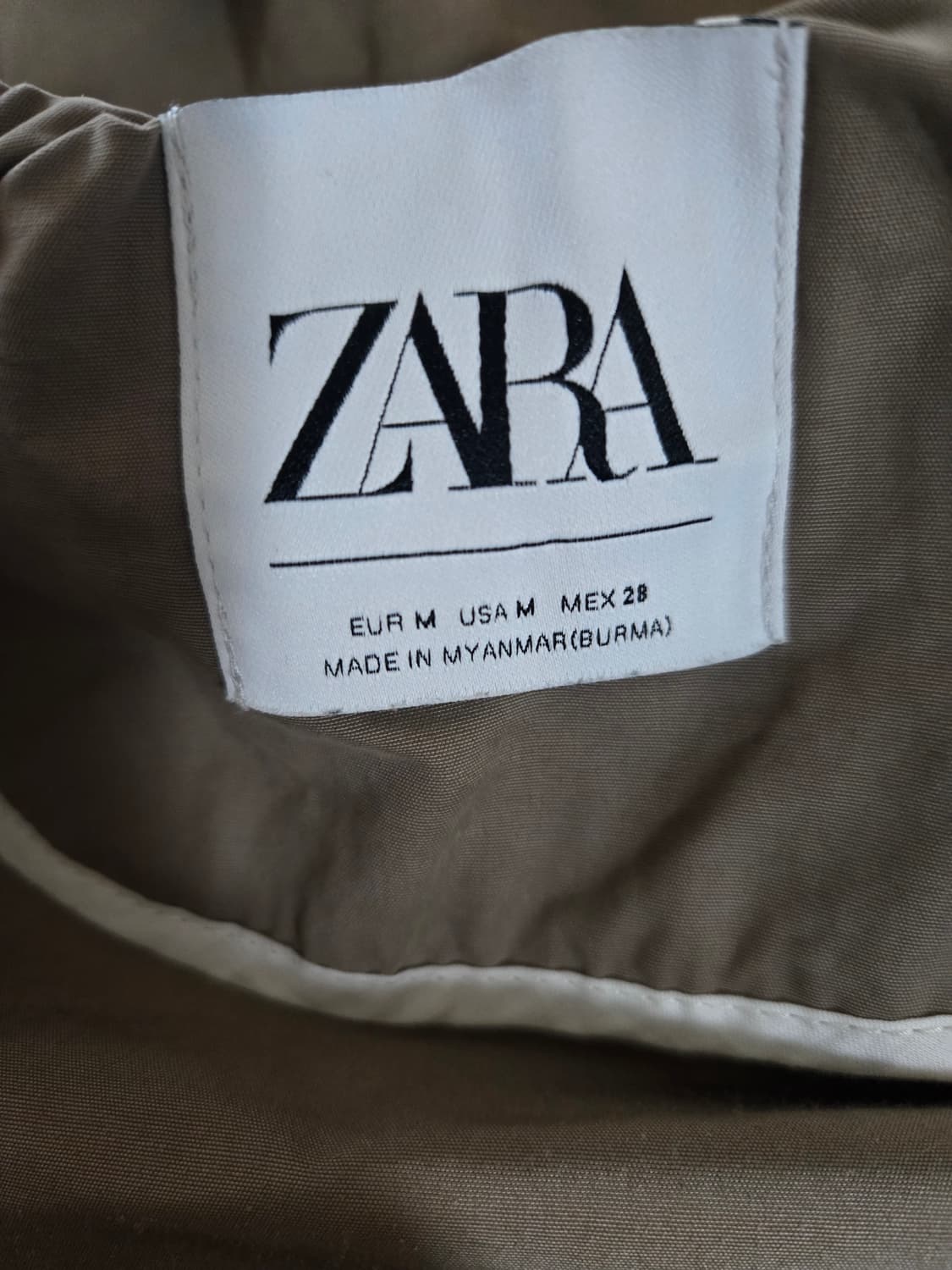 자라 후드 야상 자켓 M 상품이미지2