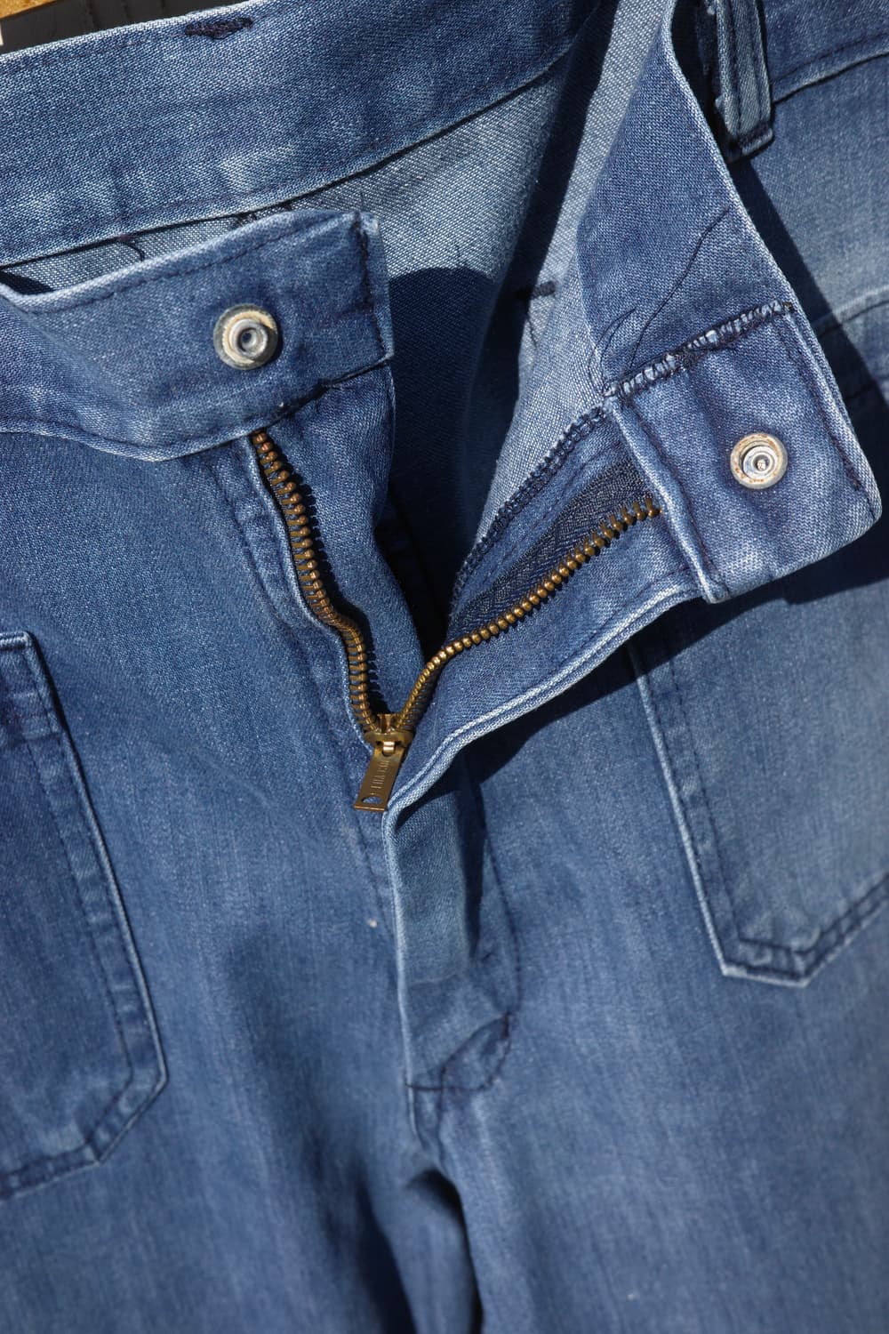 80s U.S.N Navdungaree 벨보텀 데님 플레어 팬츠 상품이미지3