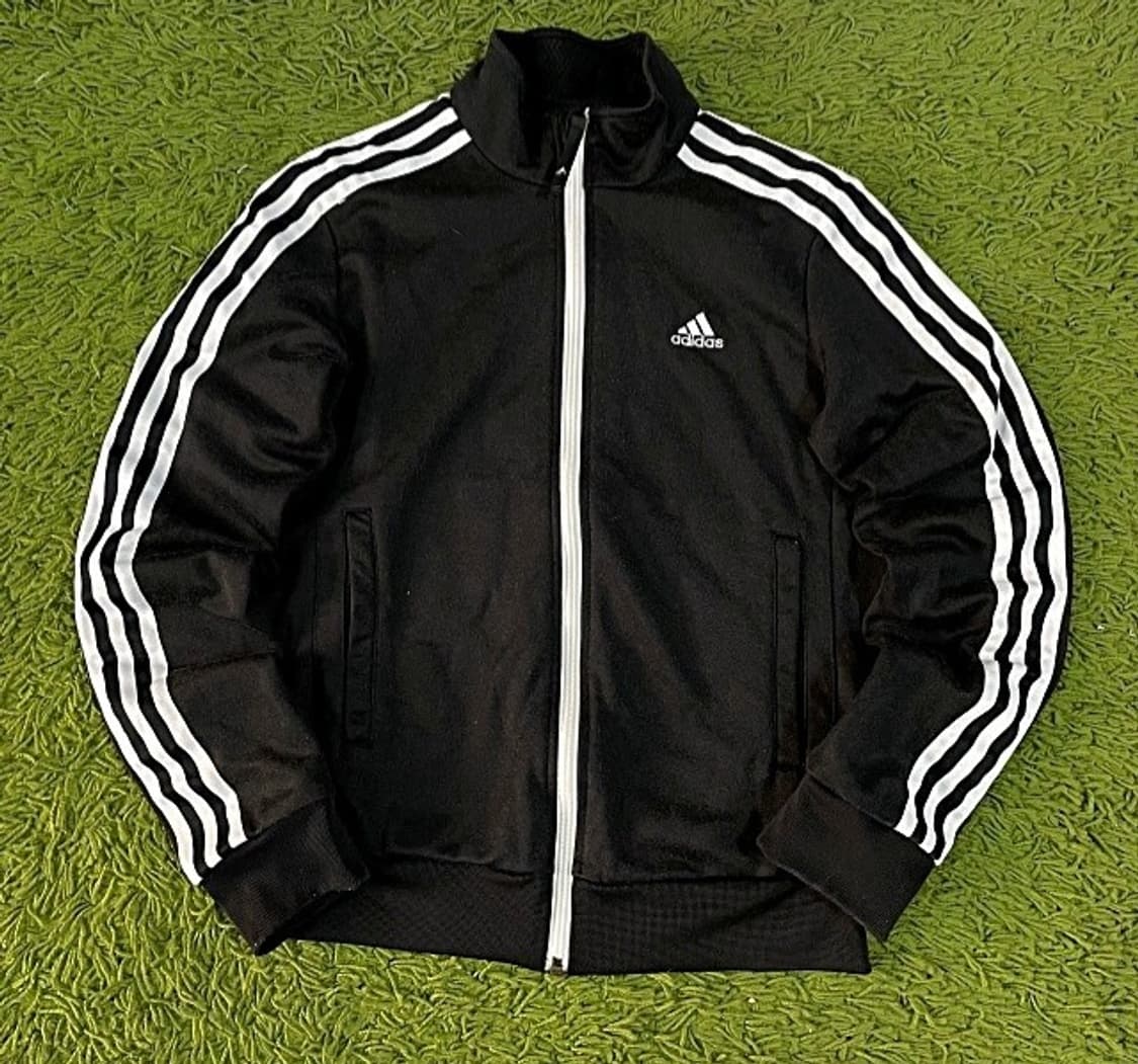 아디다스 블랙 검정 여자 트랙탑 져지집업 85/XS 상품이미지1