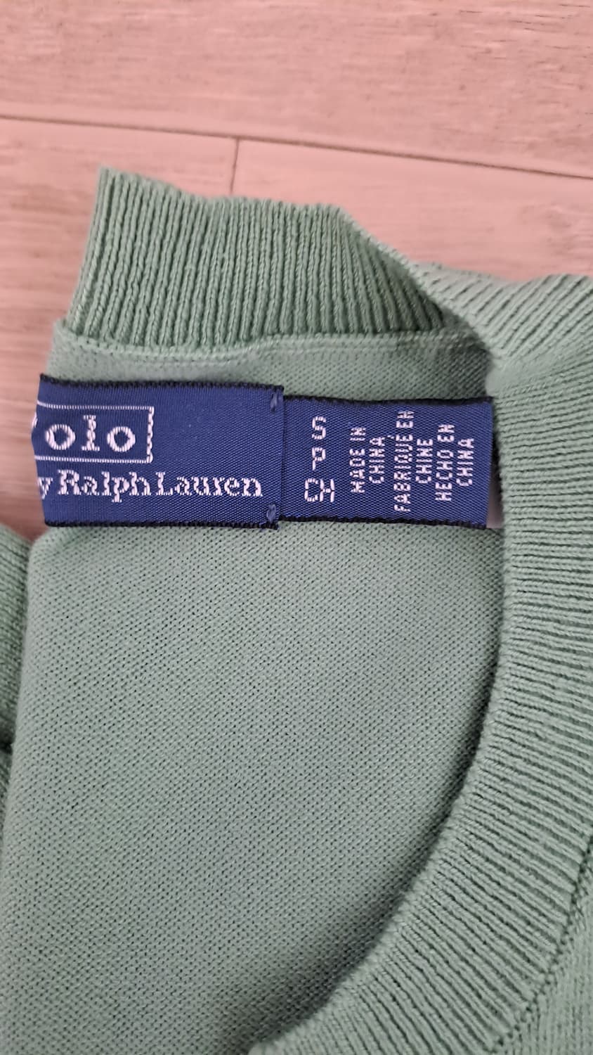 폴로랄프로렌 코튼 가디건(피스타치오 ) 상품이미지2