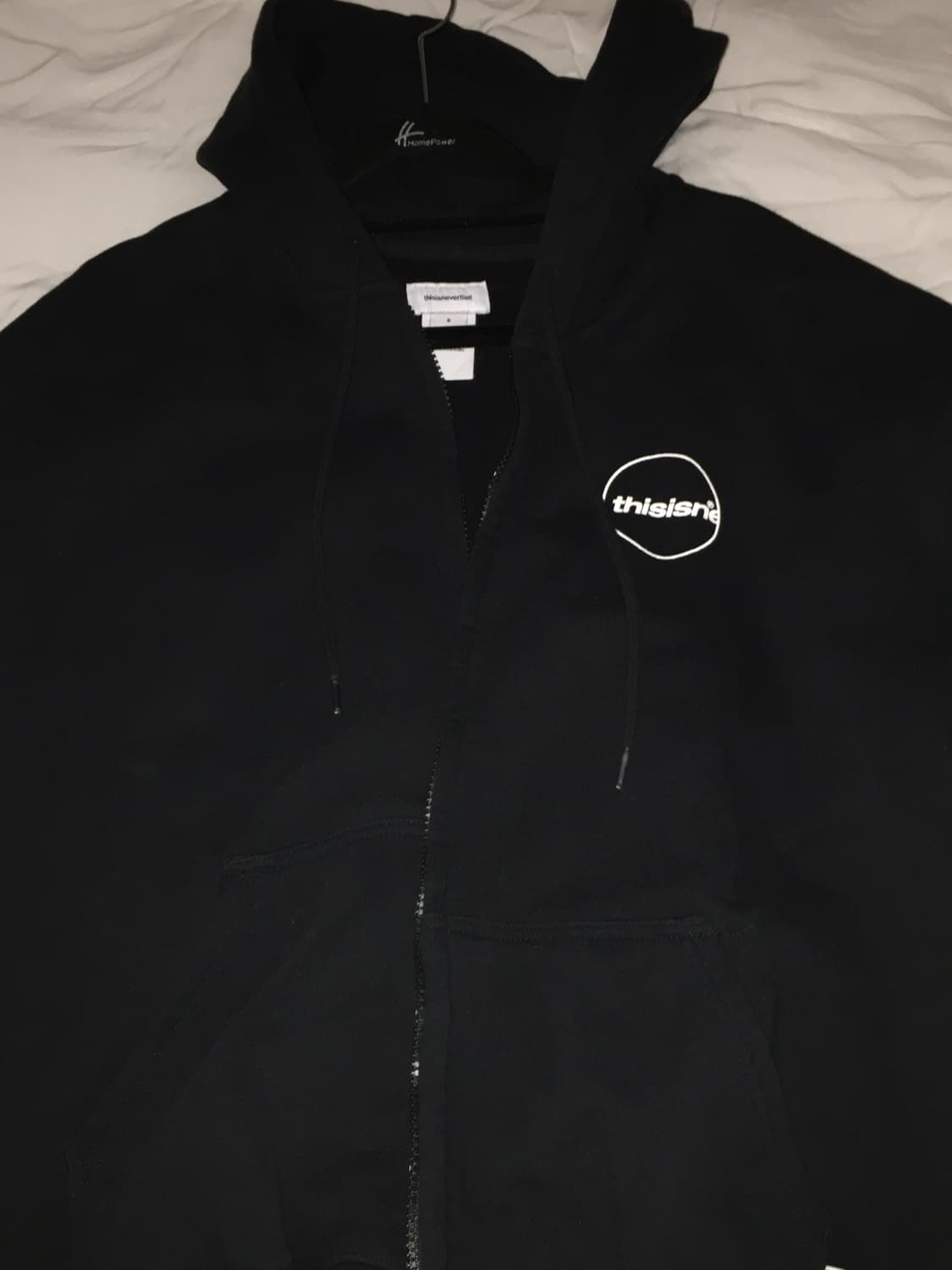 디즈이즈네버댓 thisisneverthat 써클로고 후드집업 s 상품이미지2